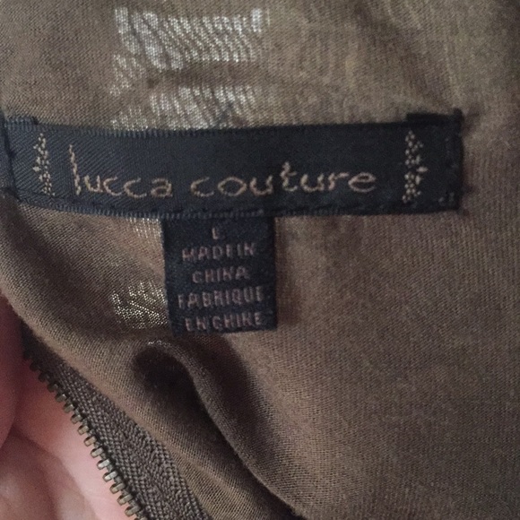 Lucca Couture Layered Tank Top, size L - Picture 4 of 4